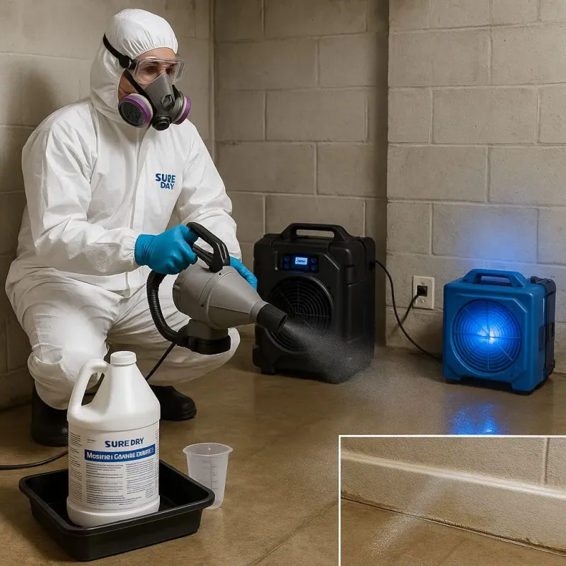 Sanitization and Odor Removal process in Maine, WI